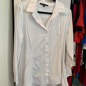 Antonio Melani white long sleeve long shirt